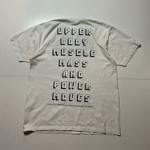 Undefeated X UACTP Fit Upper Body Muscle Mass & Power Moves White S/S T-Shirt